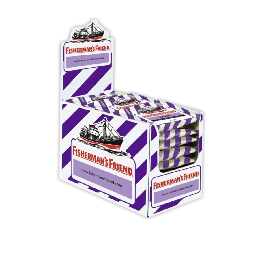 Fisherman's Friend Blackcurrant Sugar Free - Case of 24