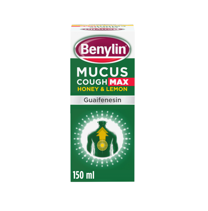 Benylin Mucus Cough Max Honey & Lemon Syrup - 150ml