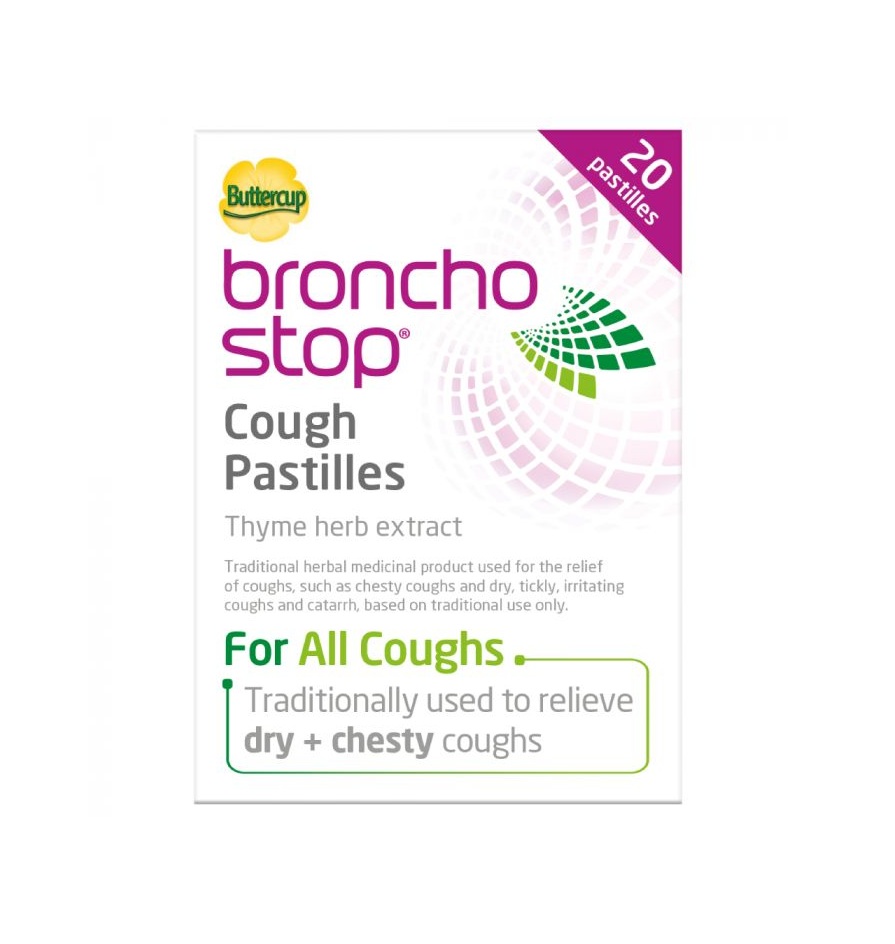 Bronchostop Buttercup Pastilles - Pack of 20