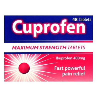 Cuprofen Maximum Strength - 48 Tablets