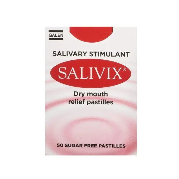 Salivix Dry Mouth Pastilles - 50 pack