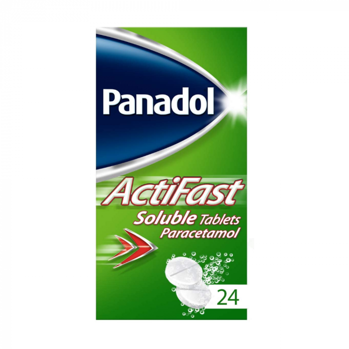 Panadol ActiFast Soluble – 24 Tablets