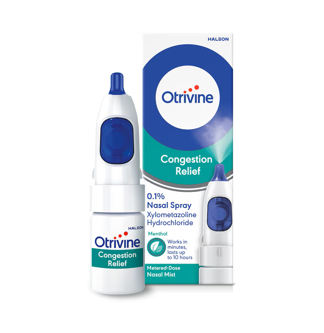 Otrivine Congestion Relief 0.1% Nasal Spray - 10ml