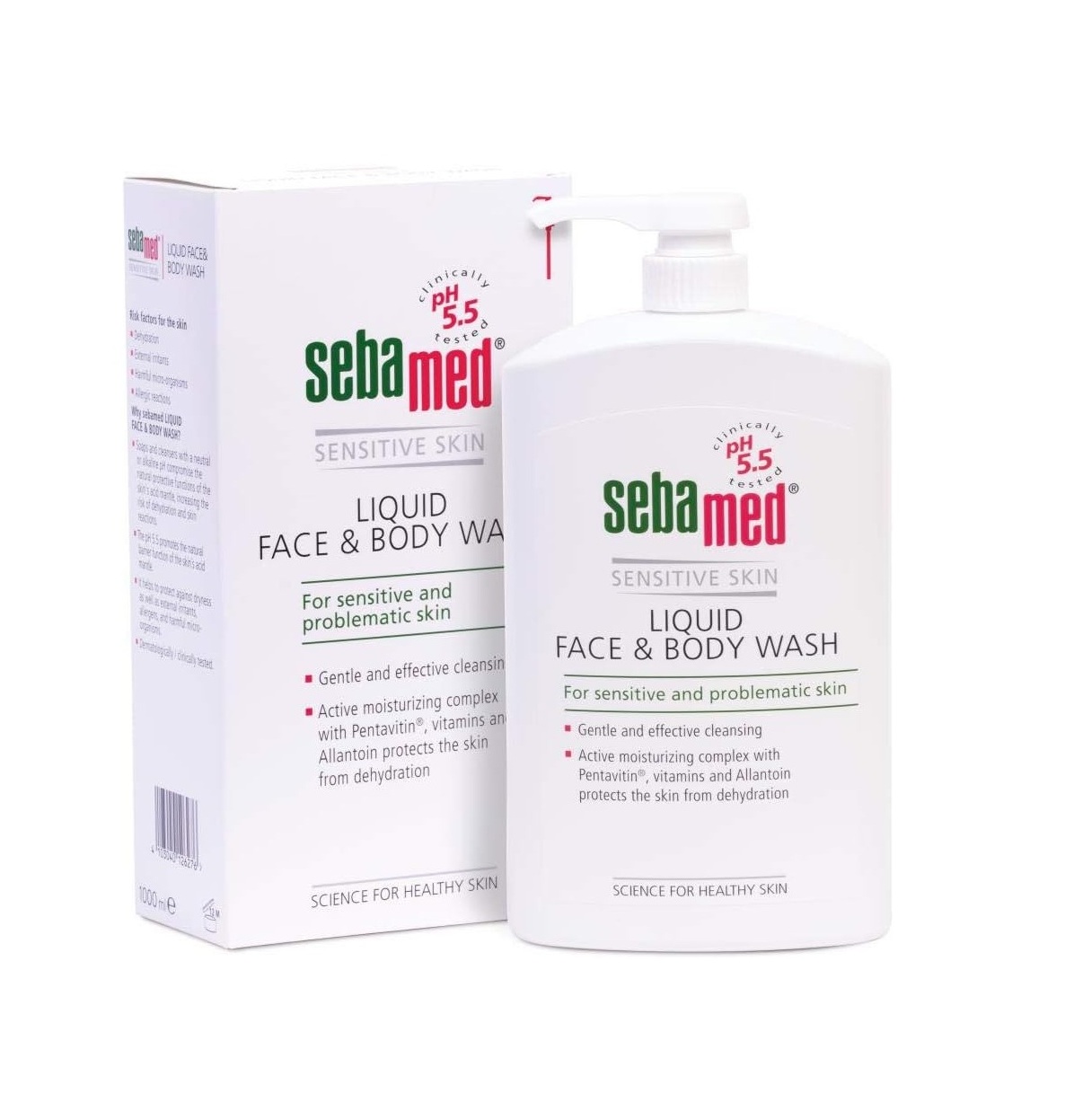 Sebamed Liquid Face & Body Wash - 200ml