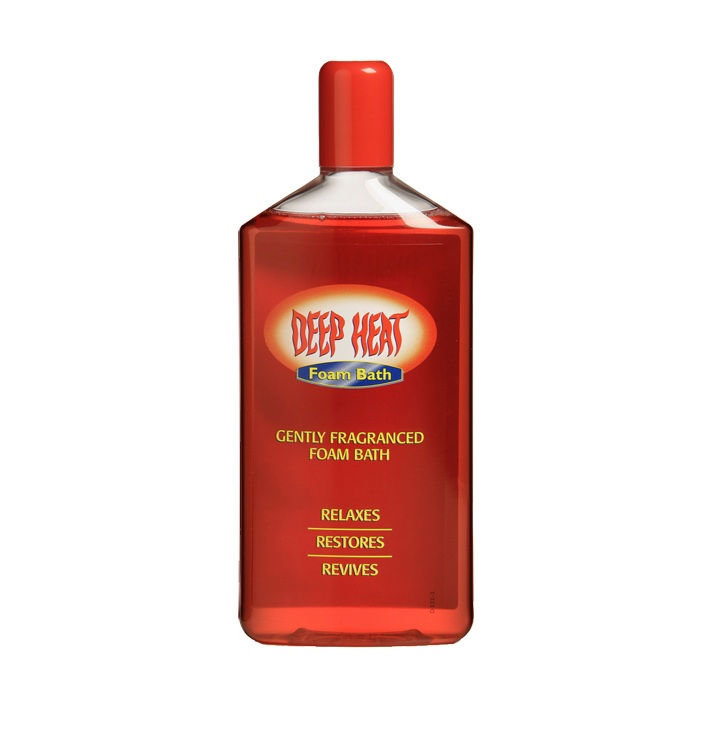 Deep Heat Gently Fragranced Foam Bath Tonic - 350ml