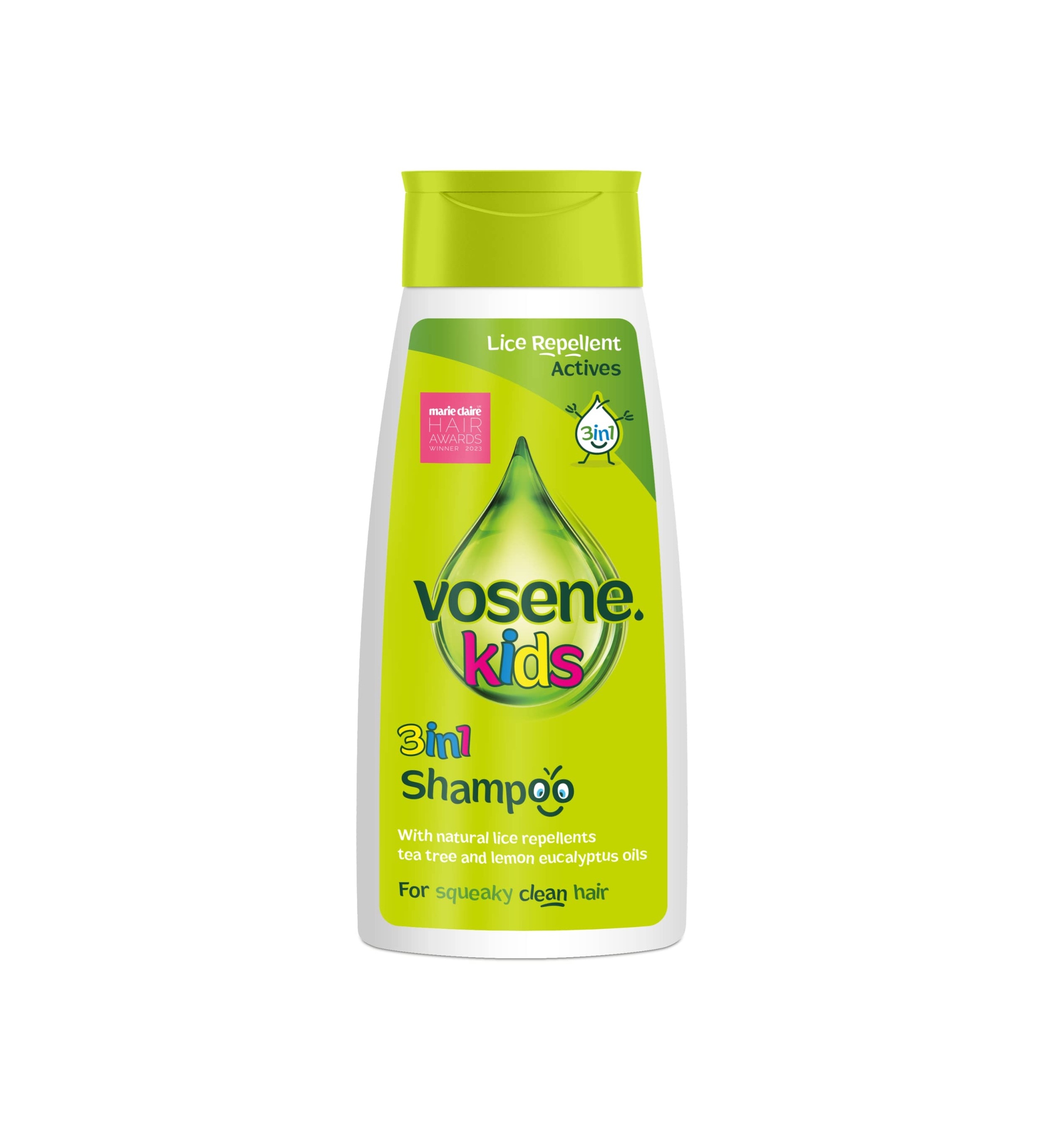 Vosene Kids 3 in 1 Conditioning Shampoo Head Lice Repellent - 250ml