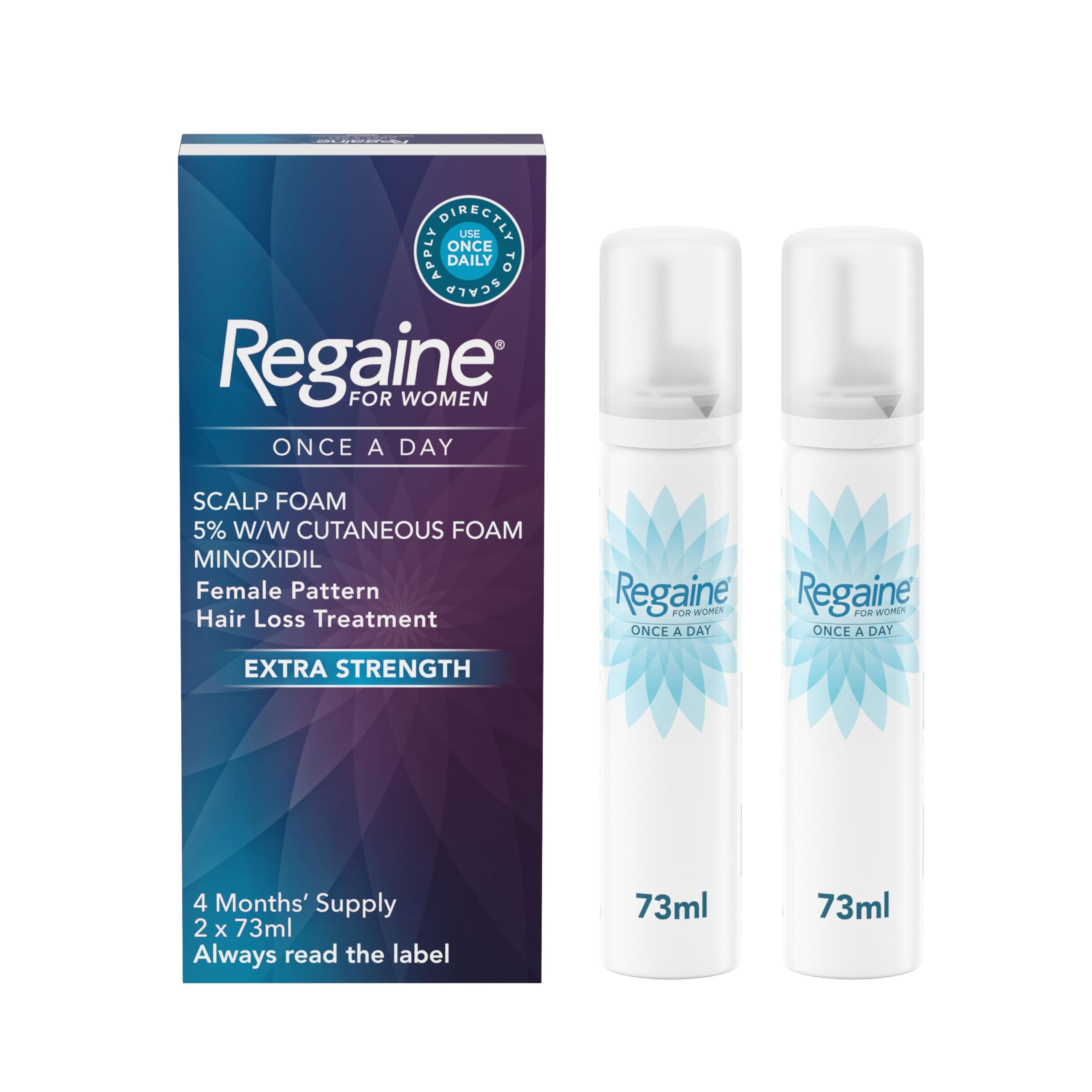 Regaine for Women Scalp Foam (5%) - 73ml