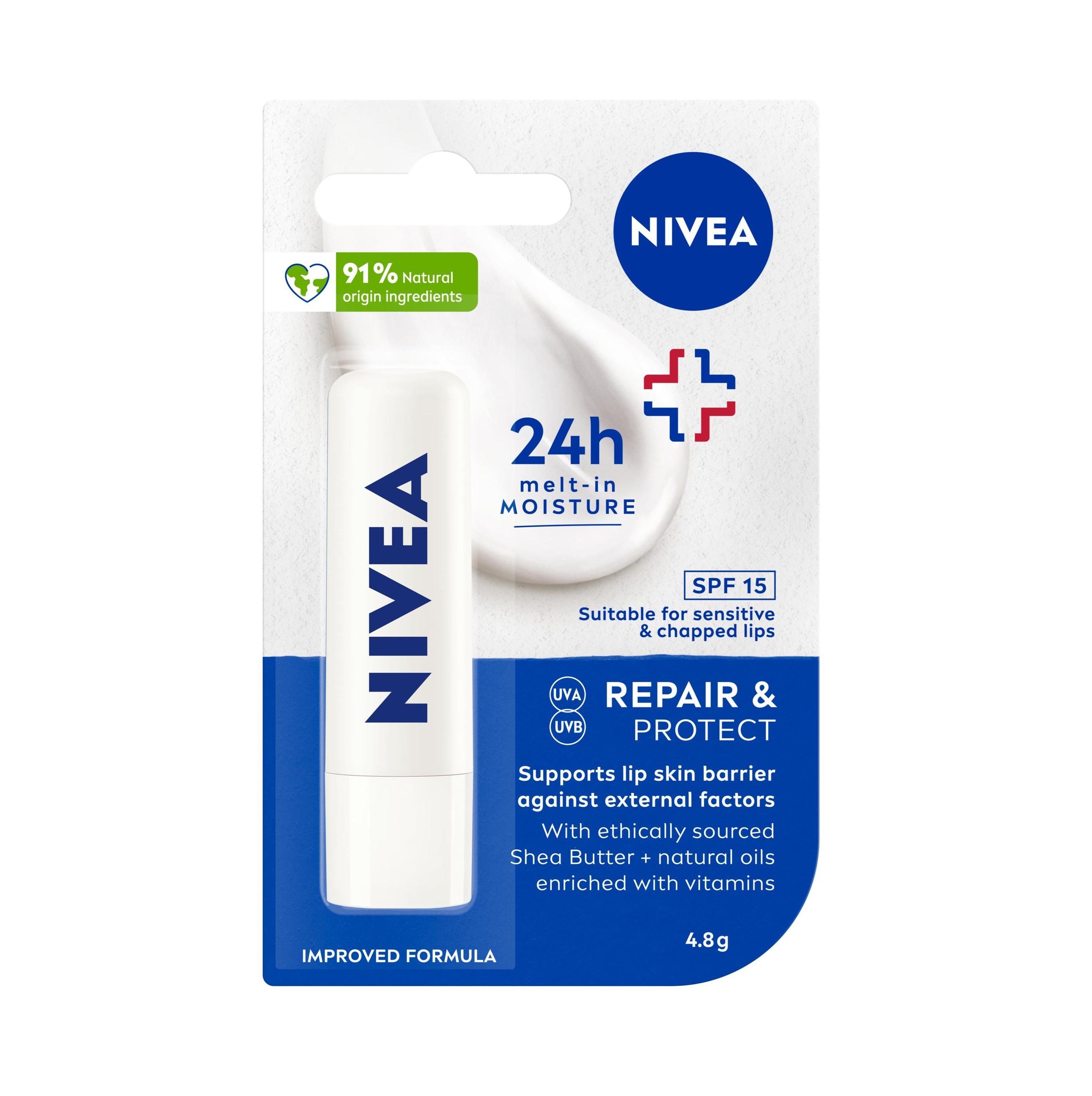 Nivea Soothe & Protect Lip SPF 15 - 4.8g