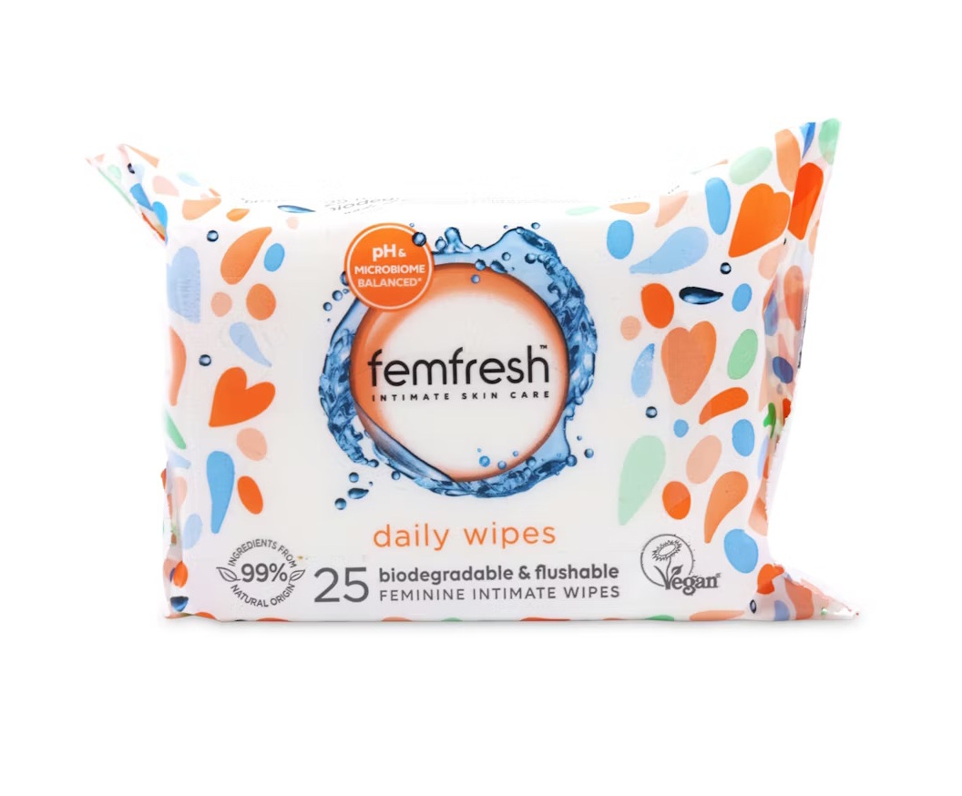 Femfresh Freshening & Soothing Cloths - 25 Pack