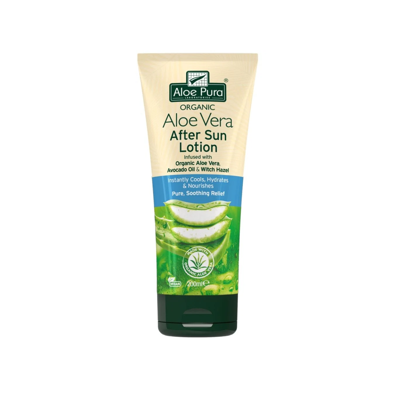 Aloe Pura Organic Aloe Vera After Sun Lotion - 200ml