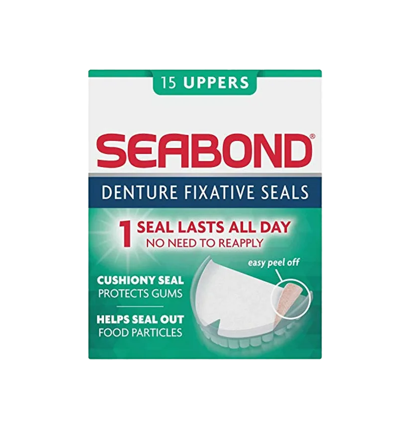 Seabond Original Denture Fixative Seals - 15 Uppers