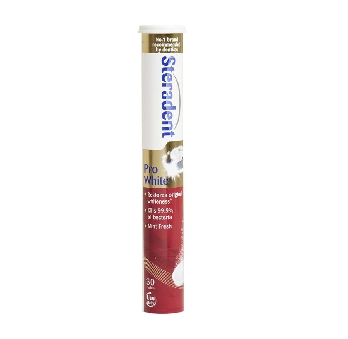 Steradent Pro White - 30 Tablets