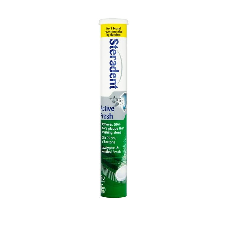 Steradent Active Fresh - 30 Tablets