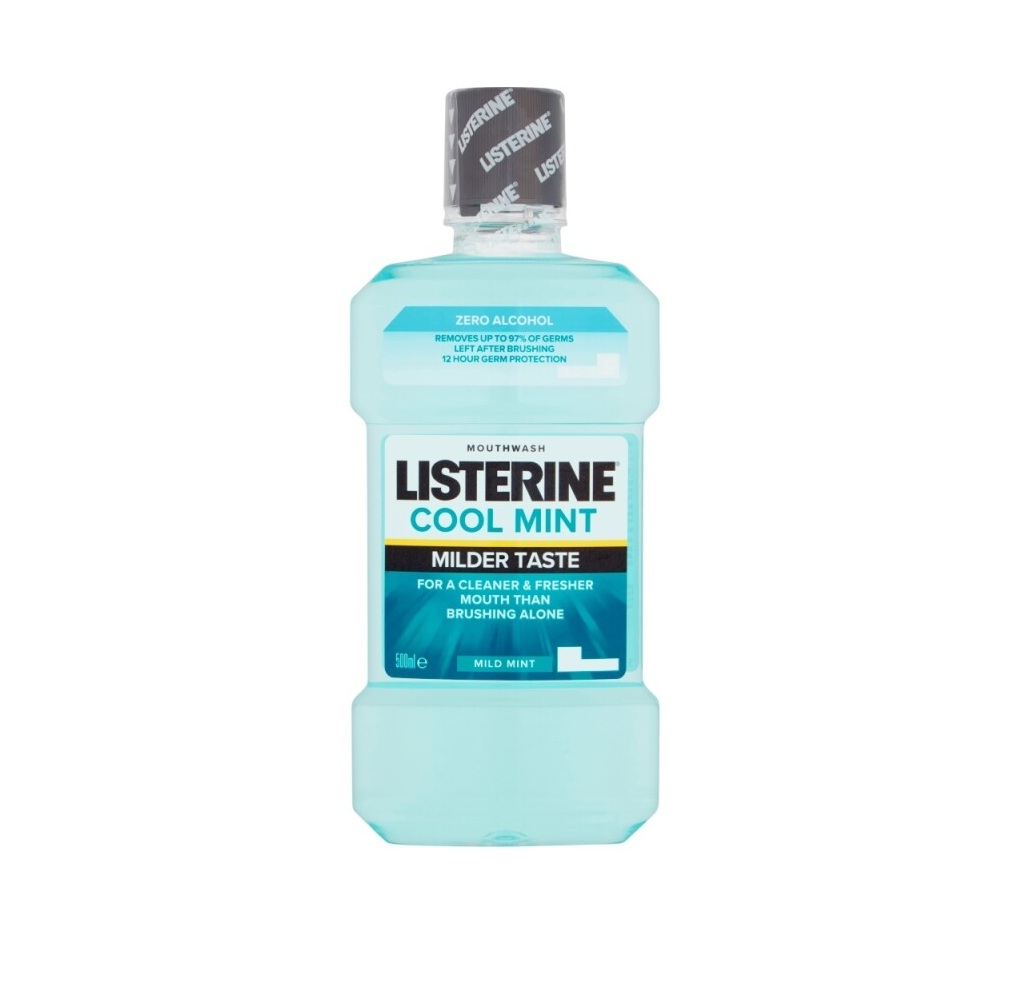 Listerine Zero Alcohol Mouthwash - 500ml
