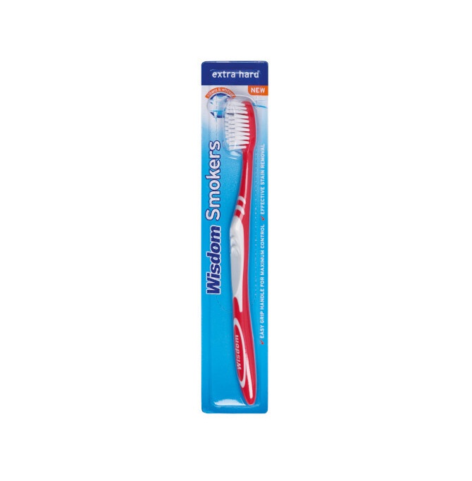 Wisdom Smokers Extra Hard Toothbrush