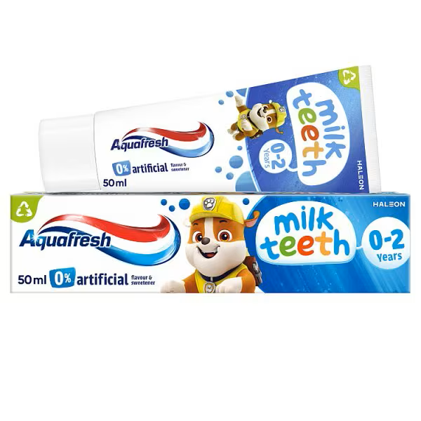 Aquafresh Baby Toothpaste Milk Teeth 0-2 Years - 50ml
