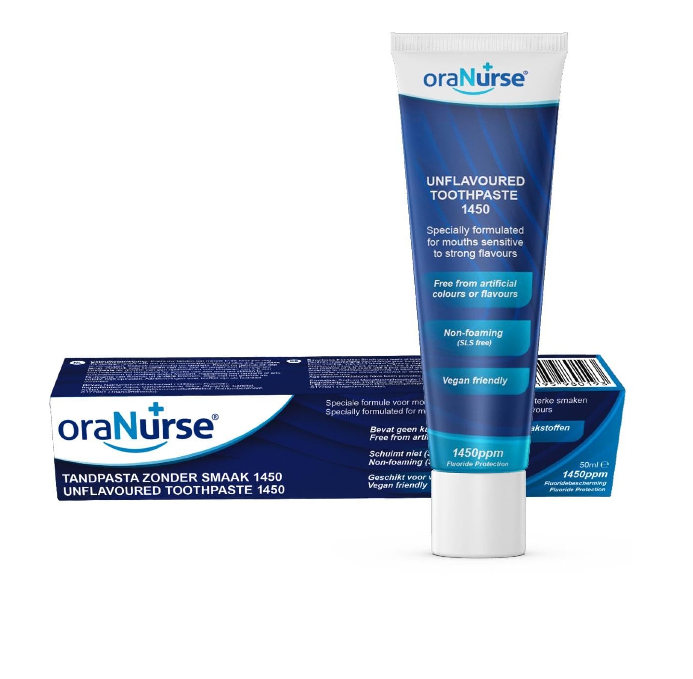 OraNurse Unflavoured Toothpaste - 50ml