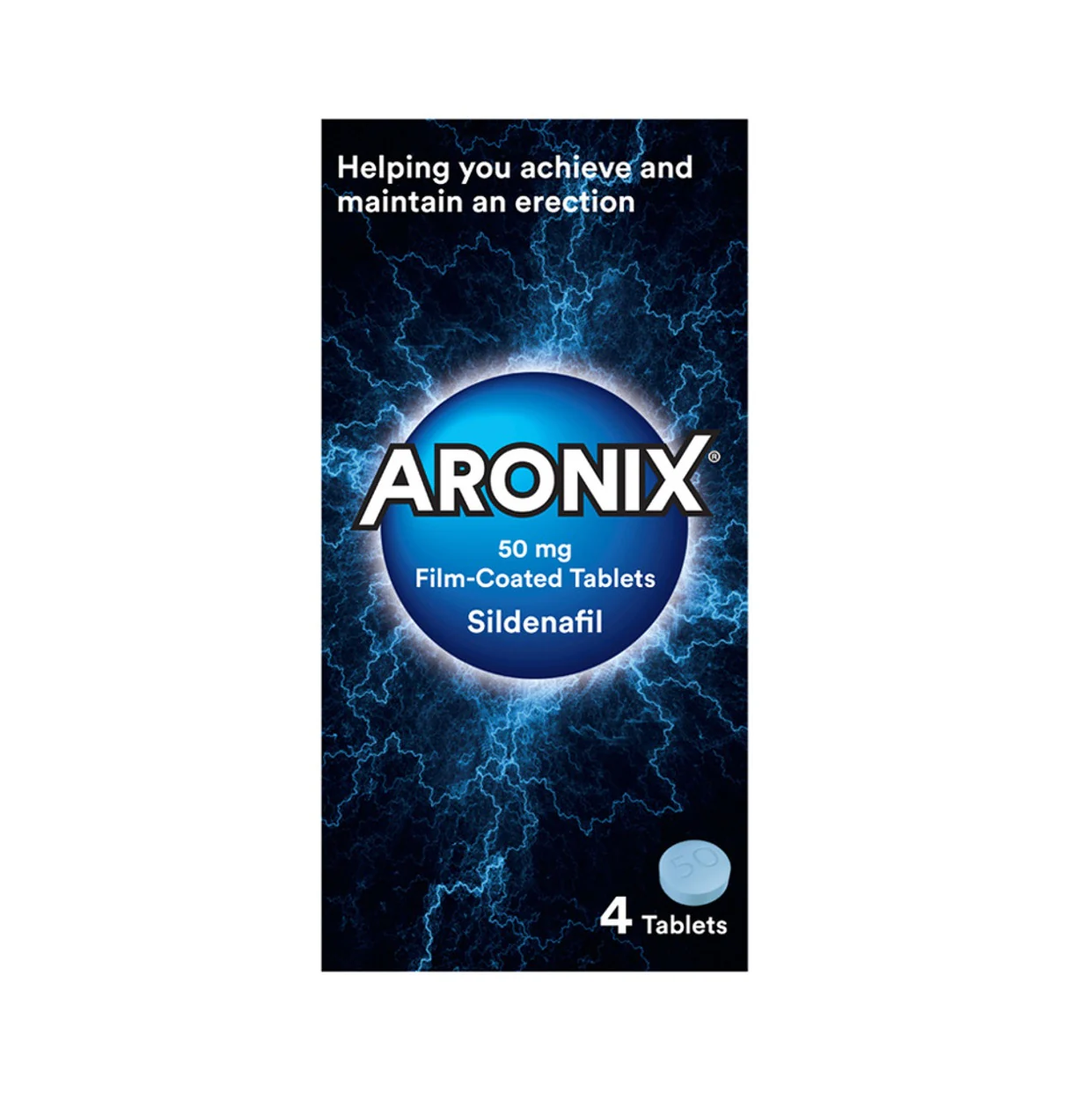 Aronix 50mg - 4 Tablets