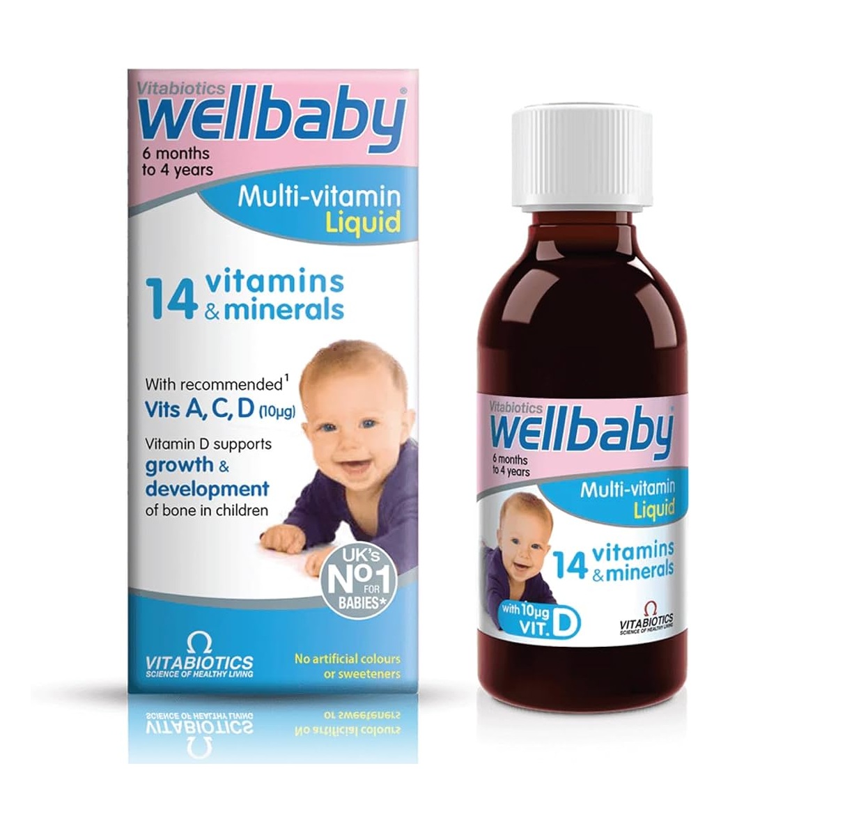 Vitabiotics Wellbaby Multi-Vitamin Liquid - 150 ml