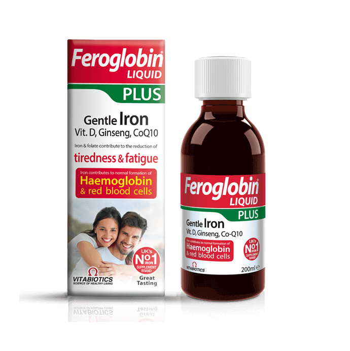 Vitabiotics Feroglobin Plus Liquid - 200ml