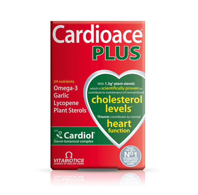 Vitabiotics Cardioace Plus - 60 Capsules