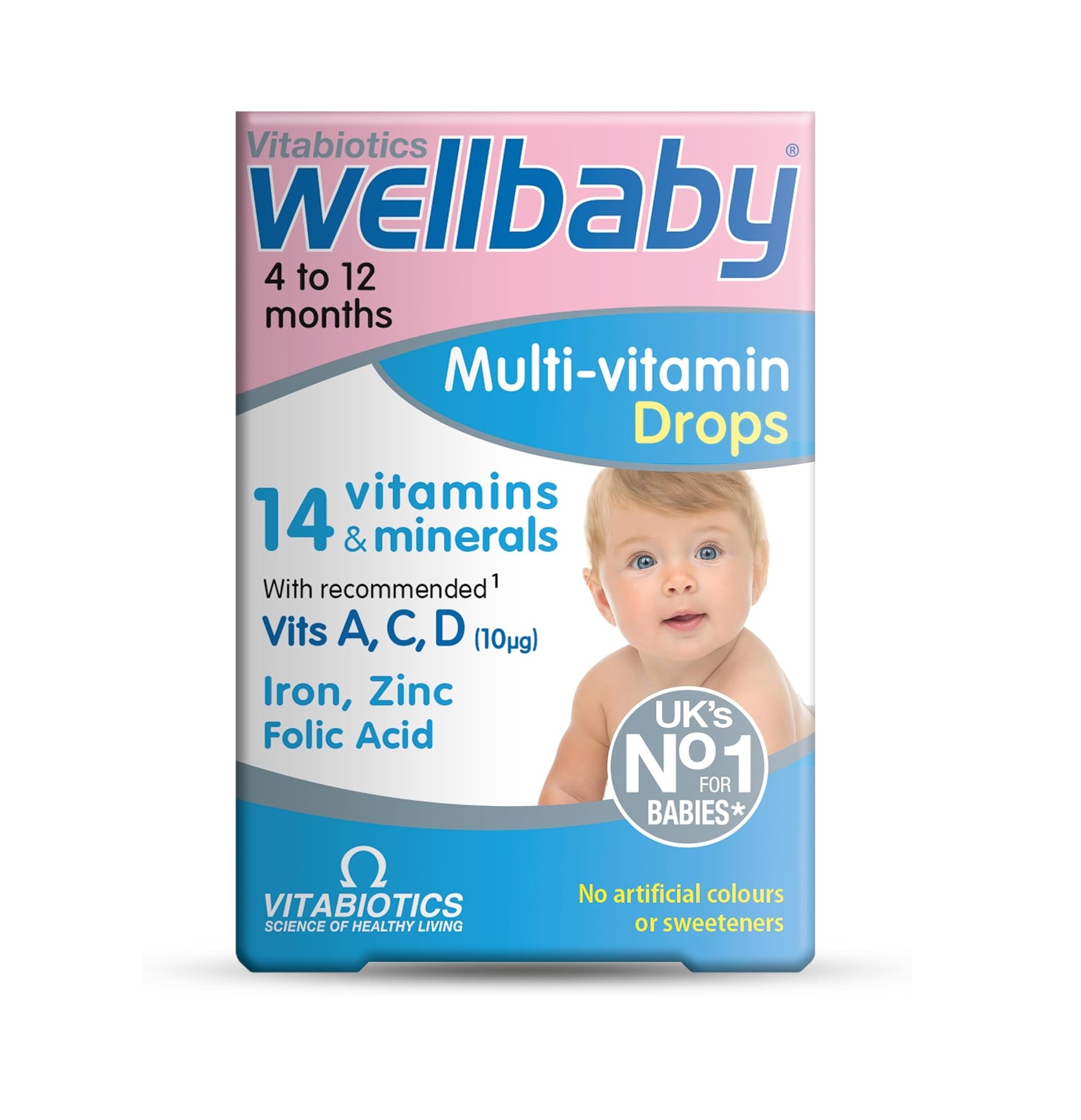 Vitabiotics Wellbaby Multivitamin Drops - 30 ml