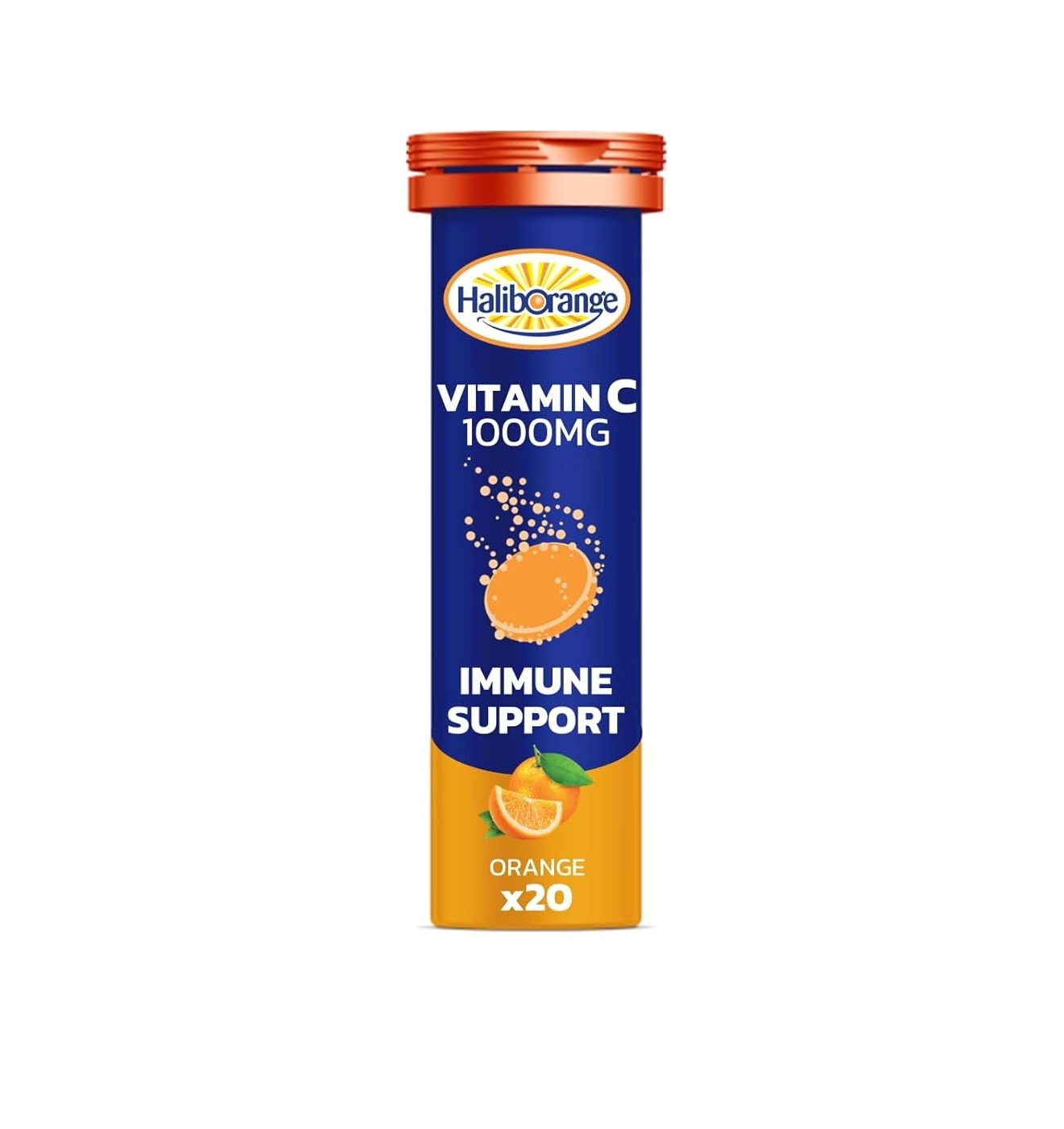 Seven Seas Haliborange Vitamin C 1000mg Effervescent Tablets - 20 Tablets