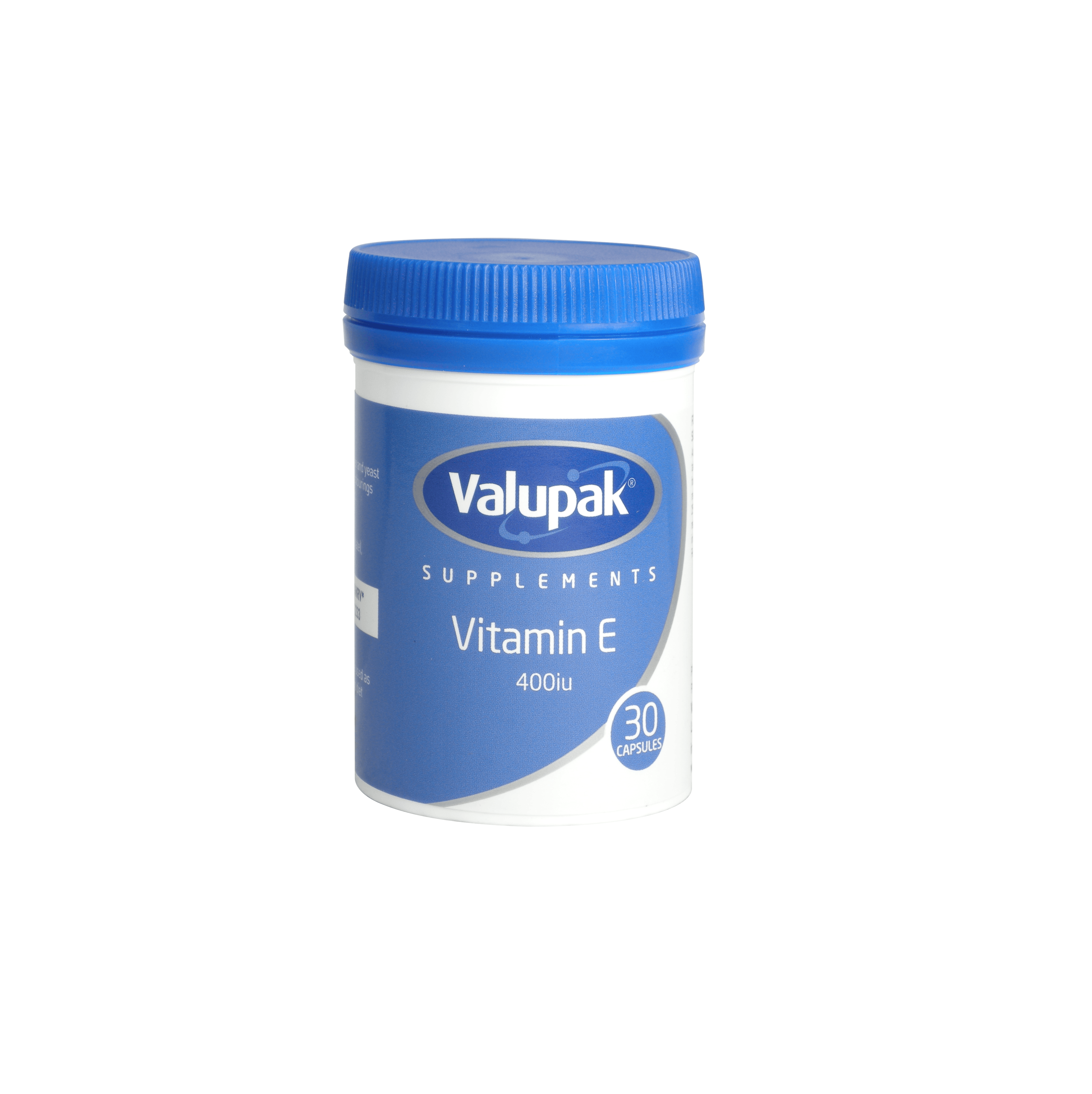 Valupak Vitamin E - 30 Capsules