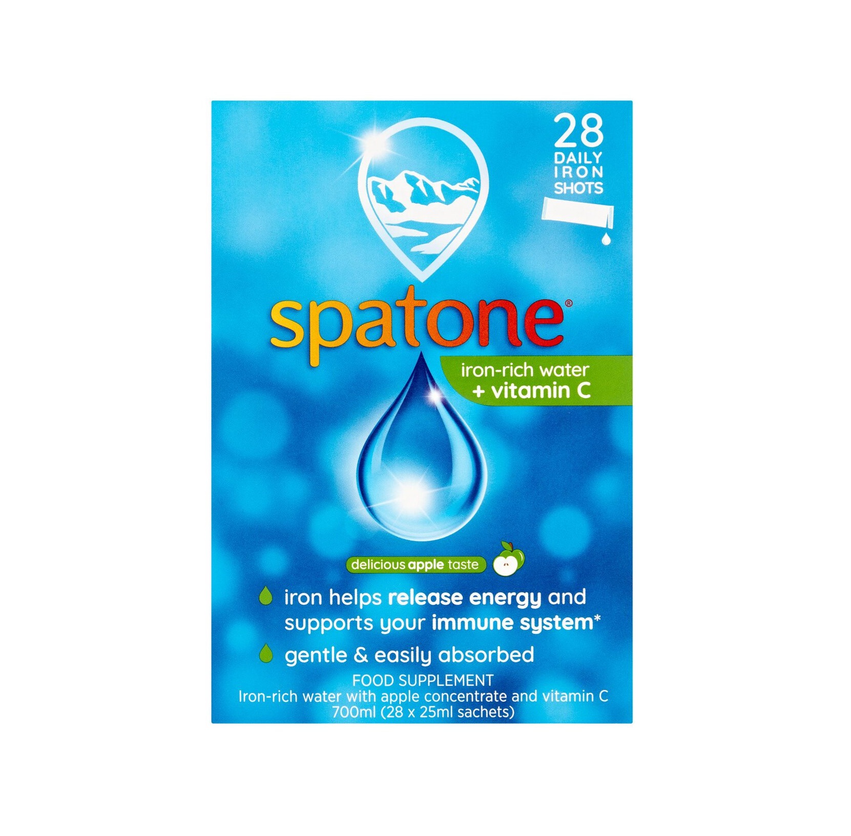 Spatone Daily Iron Shots - 28 Sachets