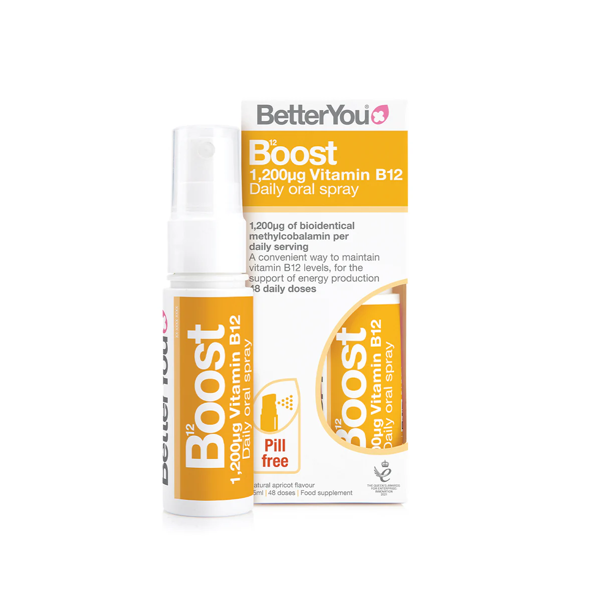 BetterYou Boost Daily Vitamin B12 Oral Spray - 25ml
