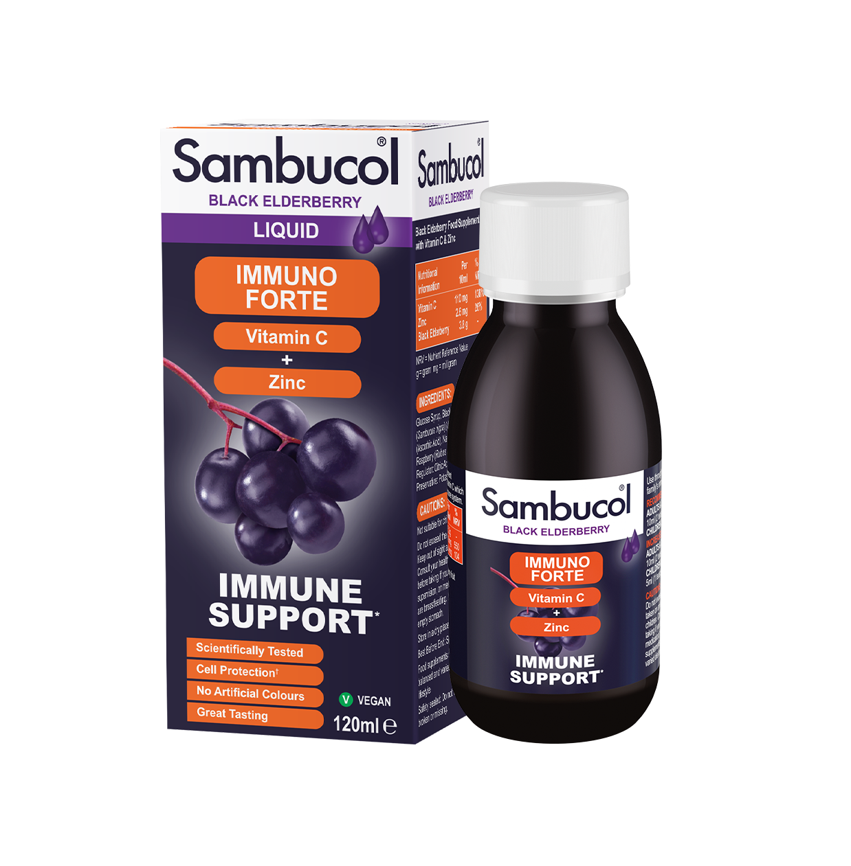Sambucol Immuno Forte Liquid - 120ml