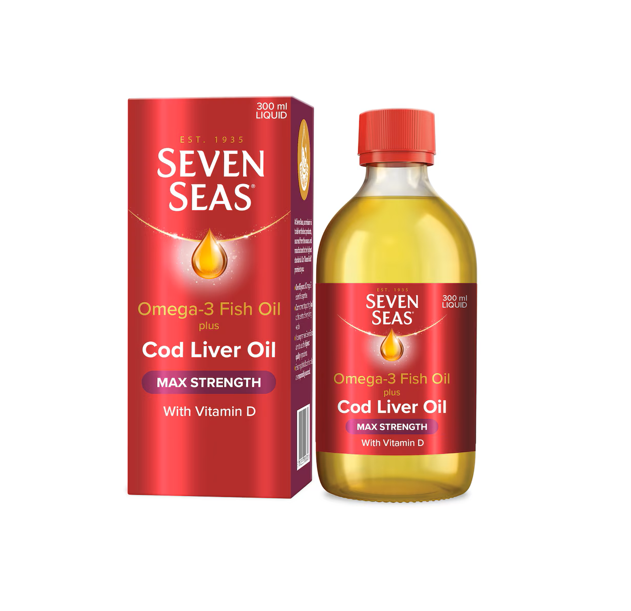 Seven Seas Cod Liver Oil - 300 ml