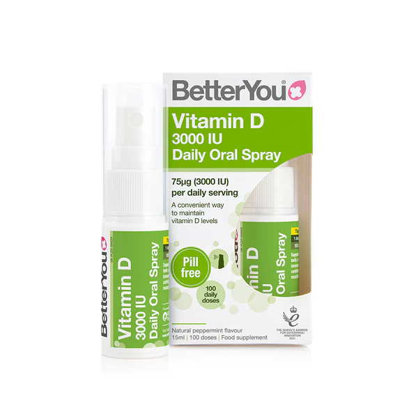 BetterYou Dlux 3000 Vitamin D Oral Spray - 15ml