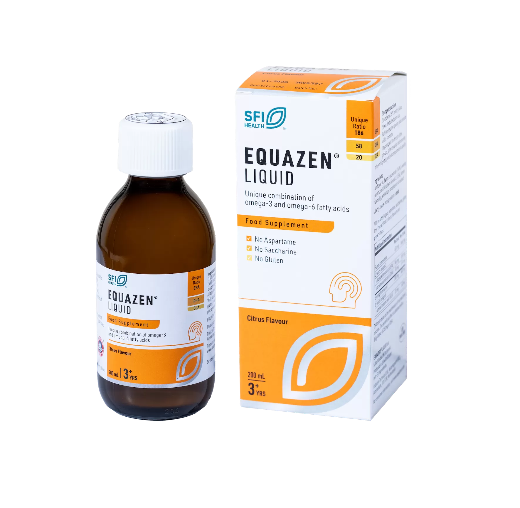Equazen Eye Q Children's Liquid Citrus - 200ml