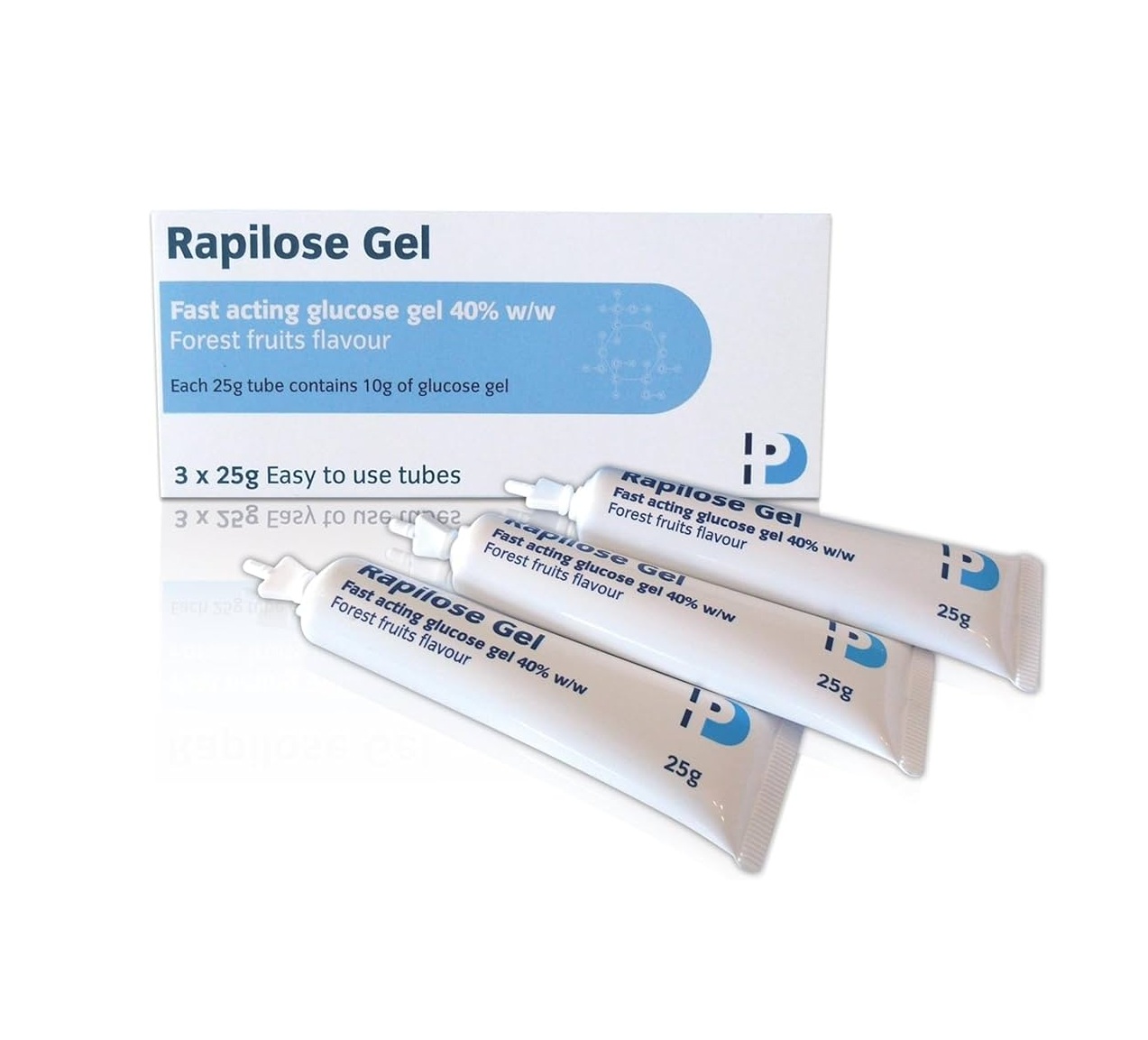 Rapilose Glucose Oral Gel 40% Glucose Gel - 3 Pack