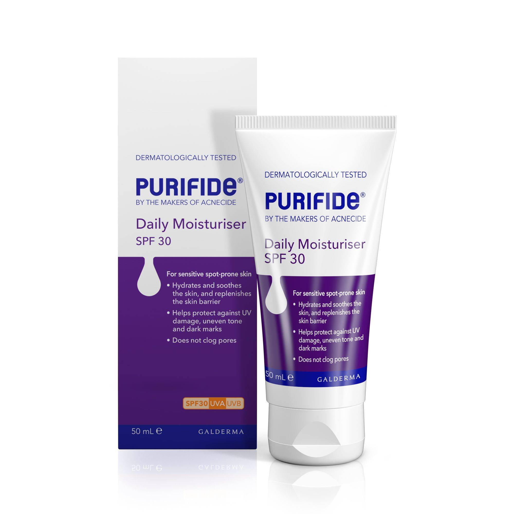 Purifide By Acnecide Daily Moisturiser SPF30 - 50ml