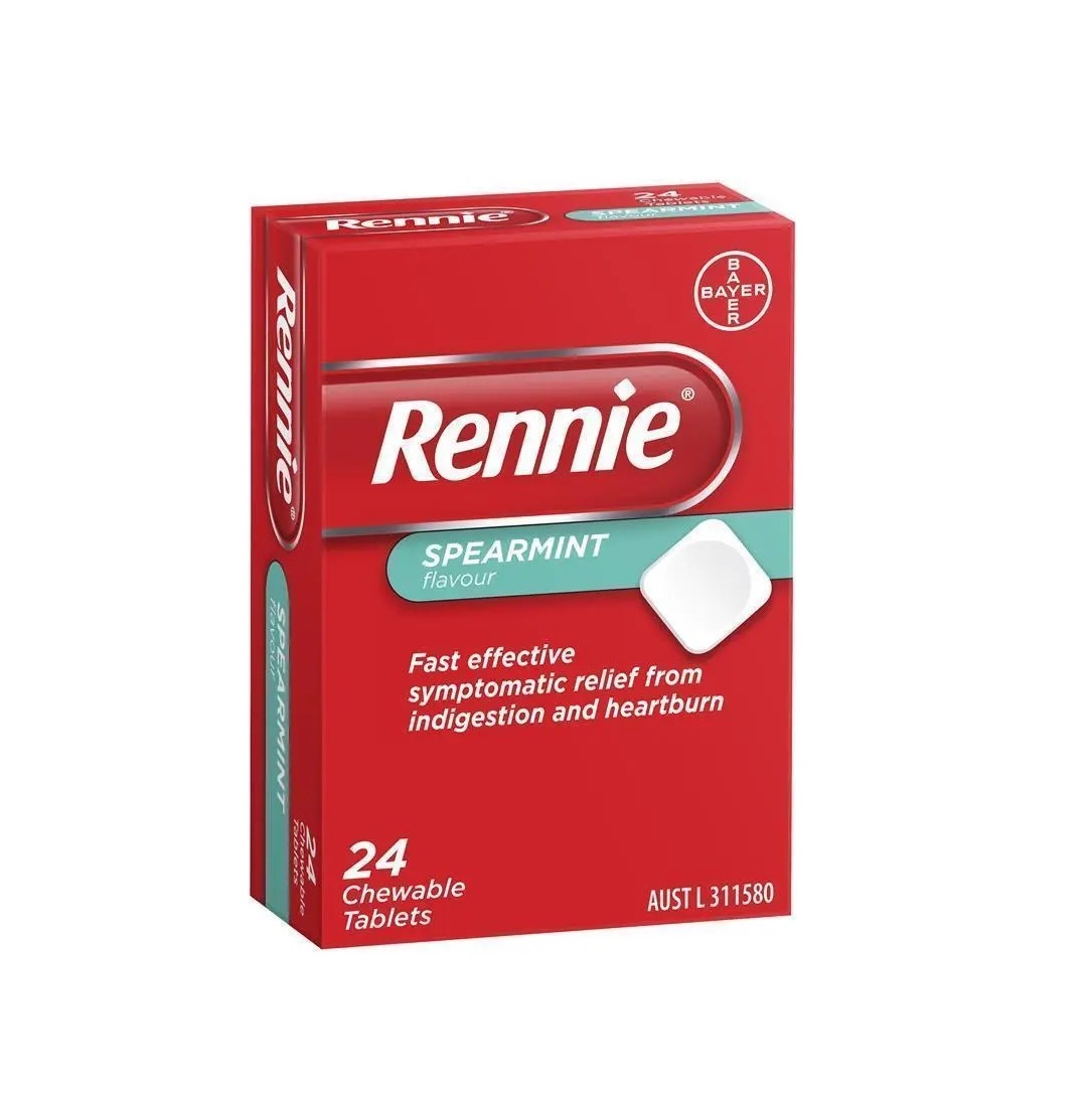 Rennie Spearmint - 24 Tablets