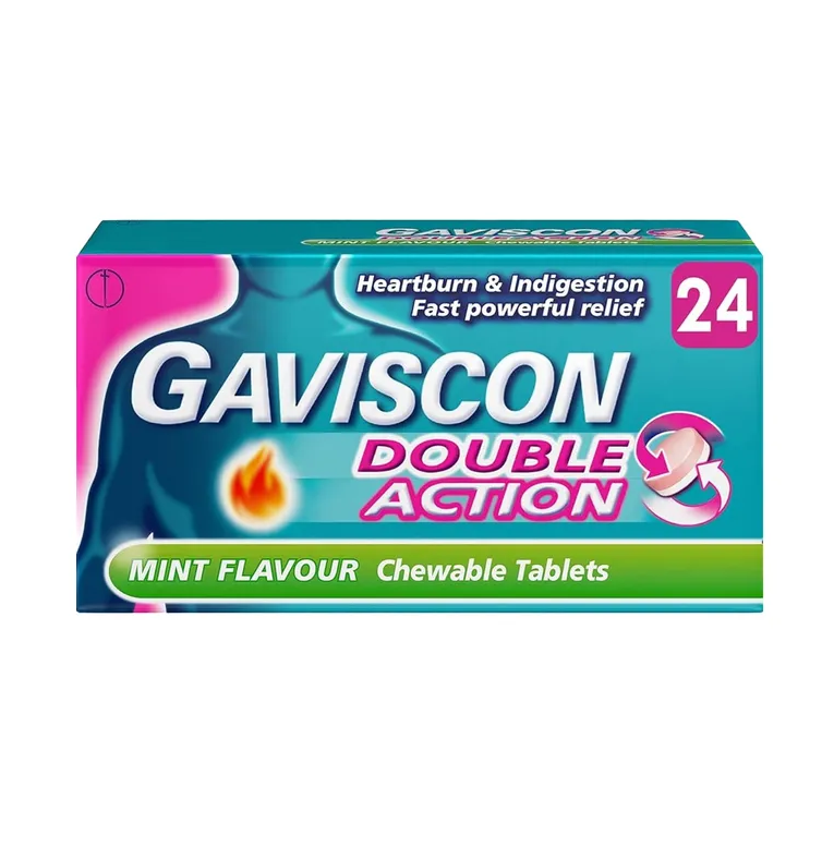 Gaviscon Double Action Tablets - 24 Tablets