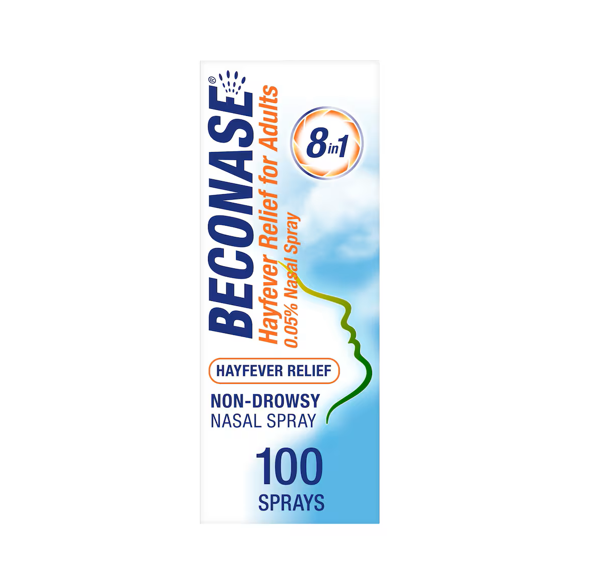 Beconase Allergy Nasal Spray - 100 Sprays