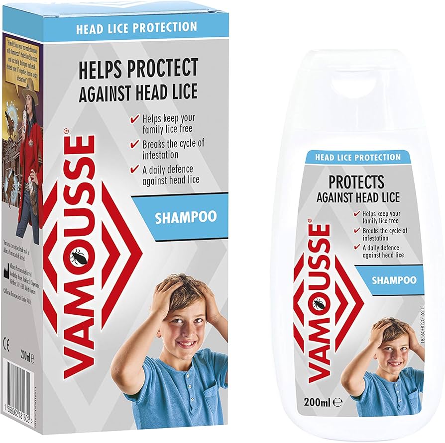 Vamousse Head Lice Protection Shampoo - 200ml