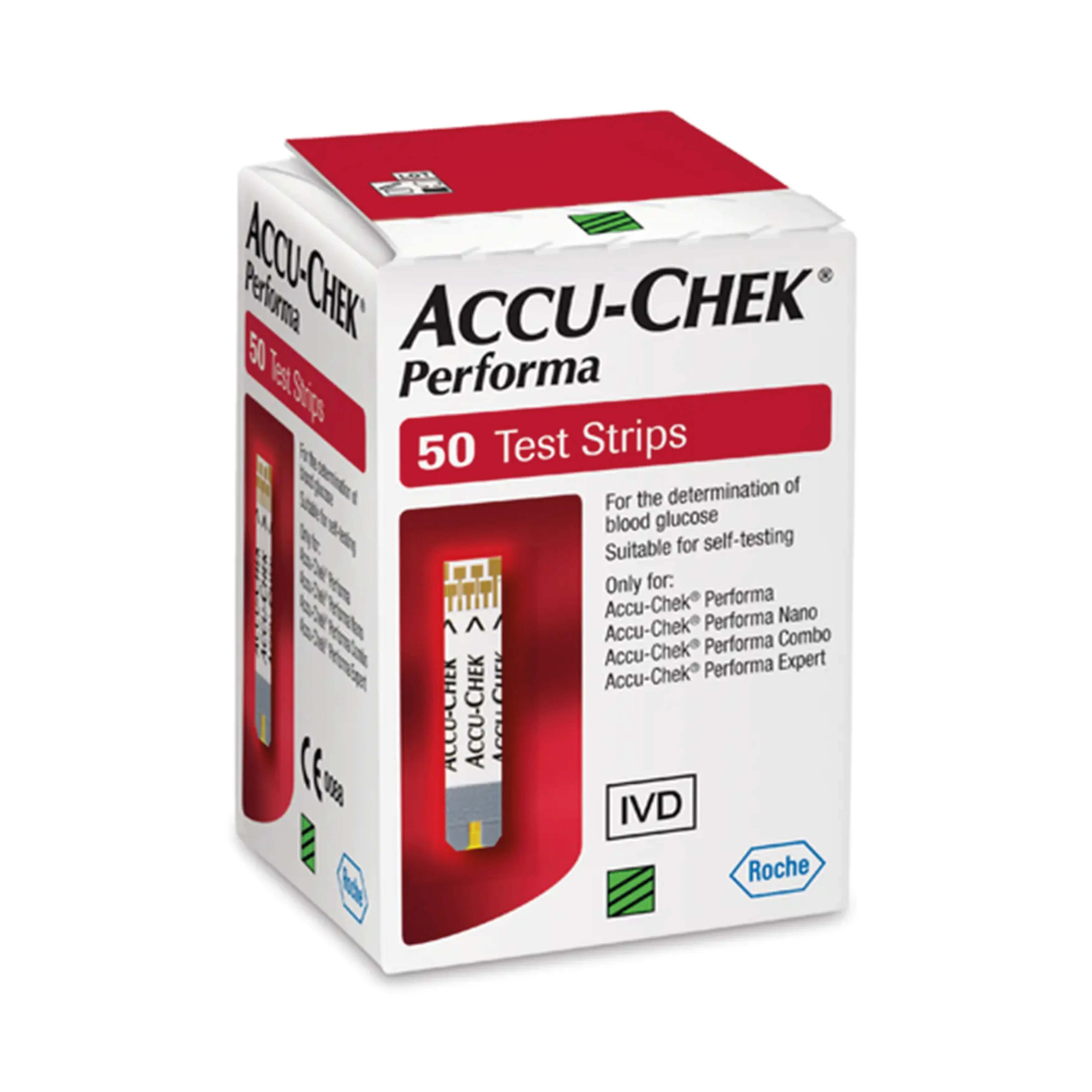 Accu-Chek Performa Test Strips - 50 Strips