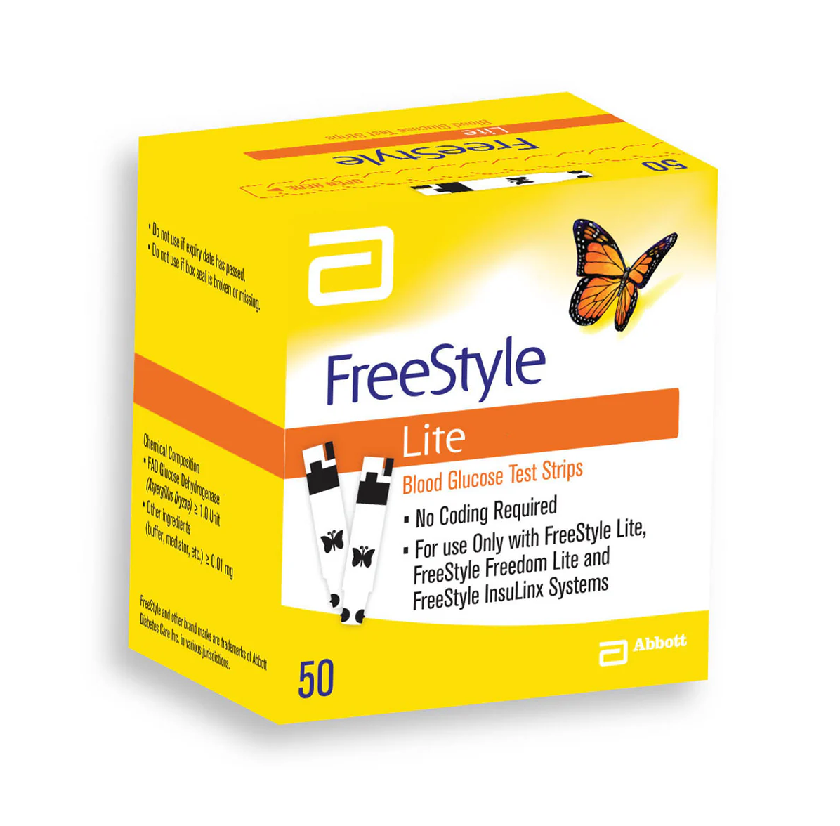 Freestyle Test Strips - 50 Pack