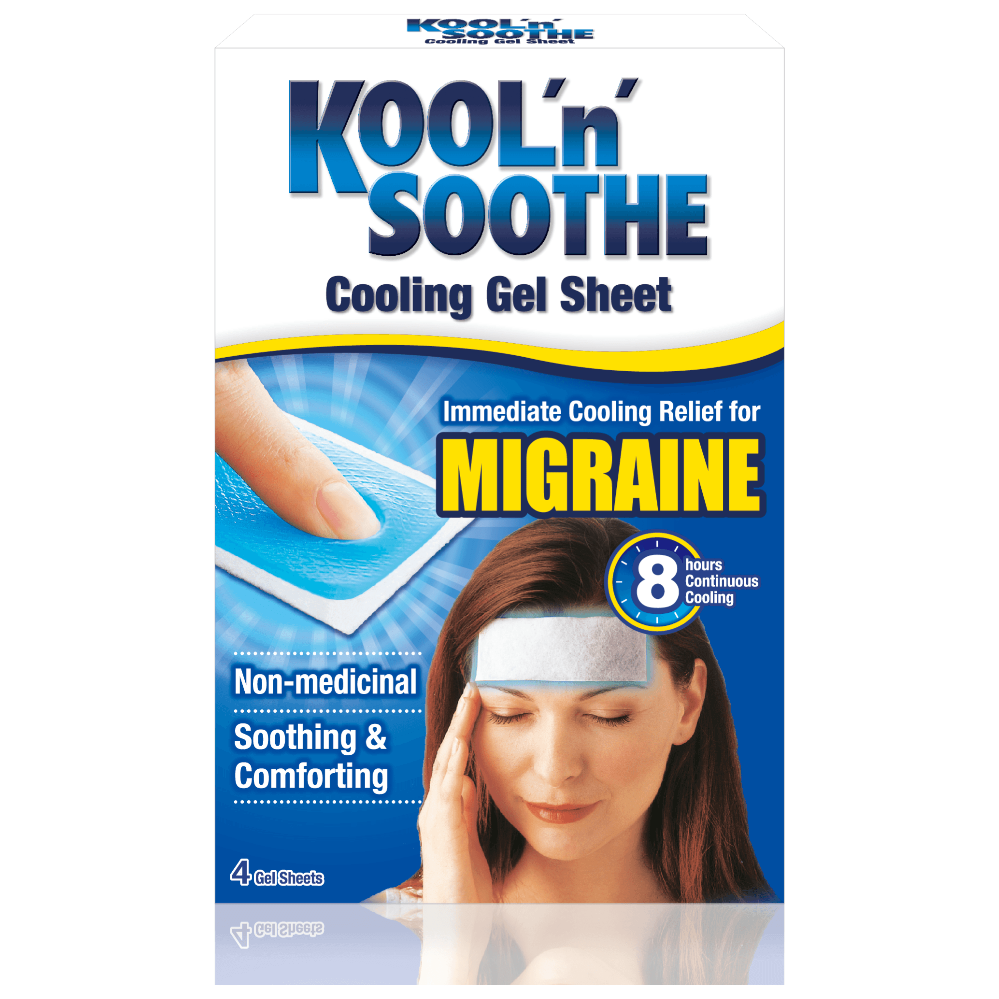 Kool 'n' Soothe Migraine - 4 Pack