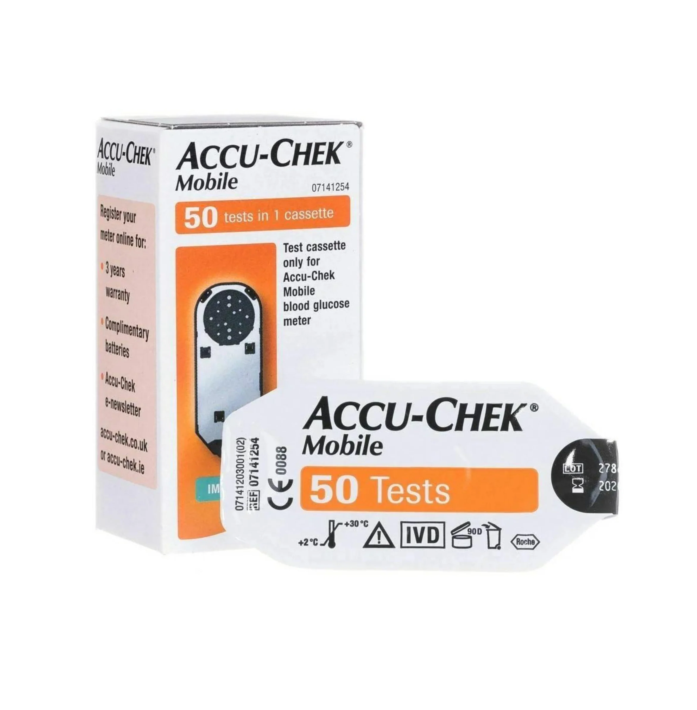 Accu-Chek - Mobile Diabetes Test Strip Cassette – 50 Tests
