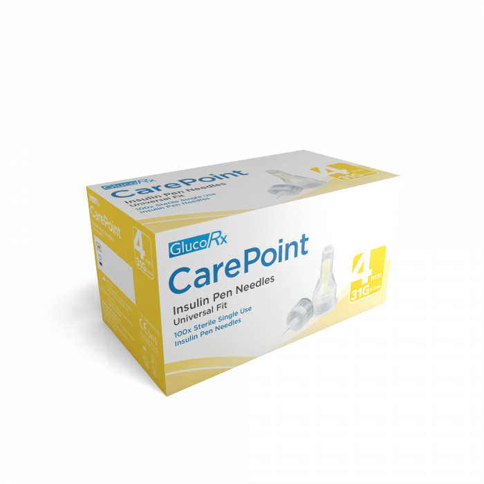 Carepoint Pen Needles - 31g 4mm - Pack of 100