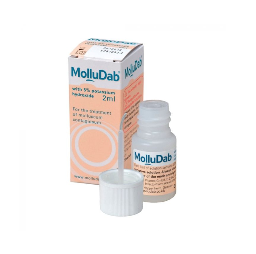 MolluDab Solution (5% Potassium Hydroxide) - 2ml
