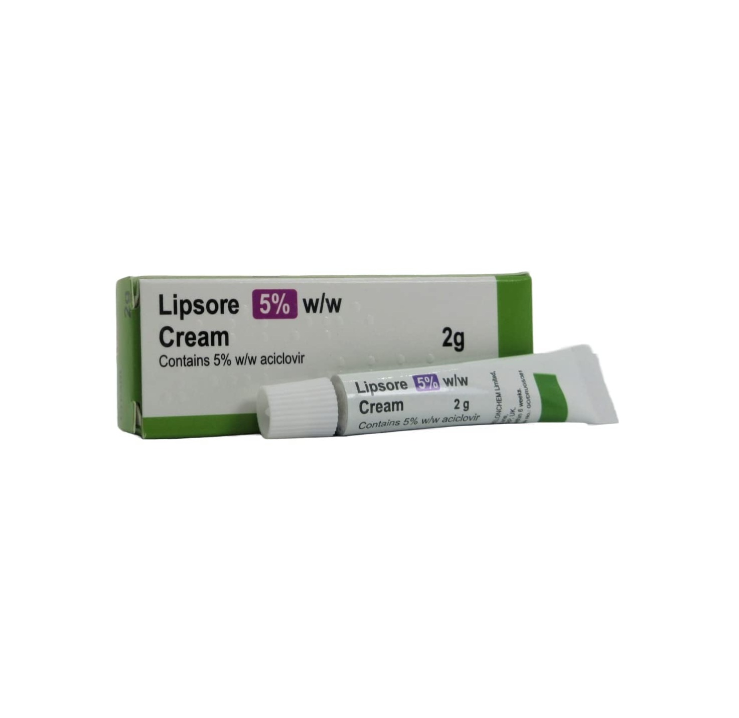 Lipsore Cold Sore Cream - 2g