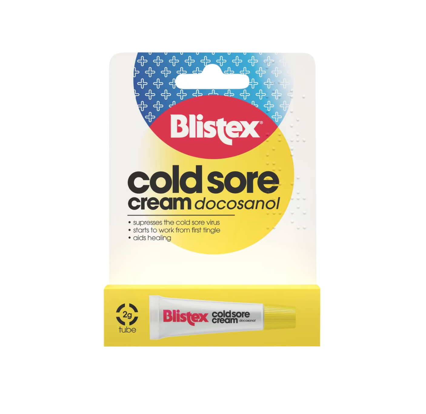 Blistex Cold Sore Cream - 2g