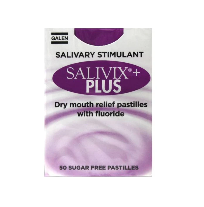Salivix Plus Dry Mouth Pastilles - 50 Pastilles
