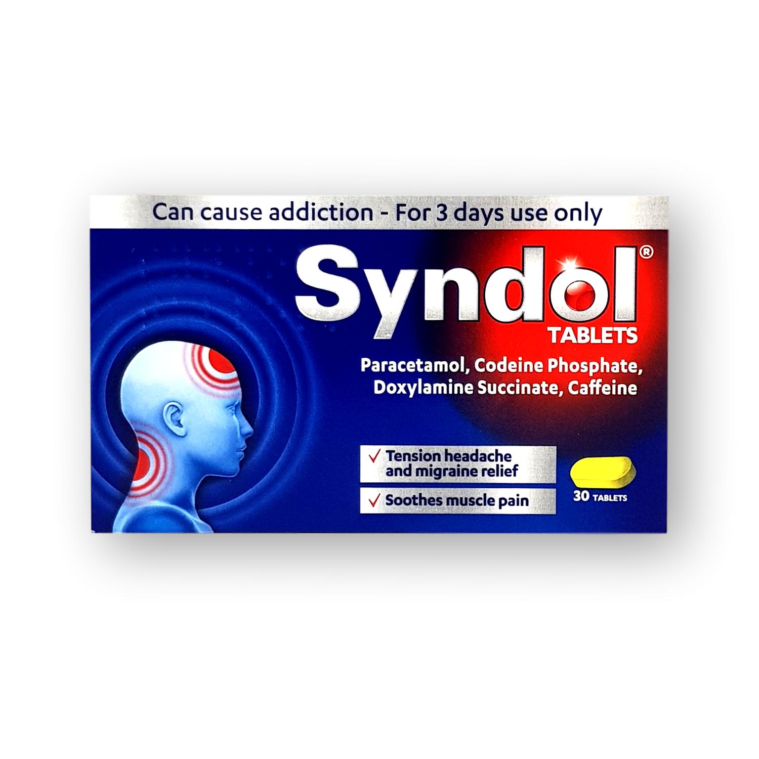 Syndol Headache Tablets - Pack of 30